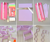DIY GEOMETRIC GARLAND