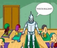 Tin man biggest dilemma , 