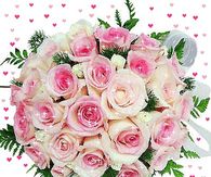 Sparkling Pink Rose Bouquet
