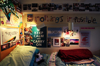 Dorm room 