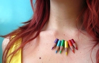 Pencil necklace