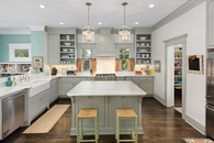Beautiful Sleek White Kitchen