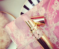 Pink lipstick