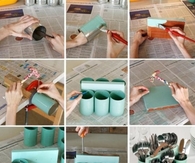 DIY Tin can Organizer
