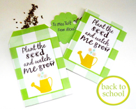 Seed packet idea
