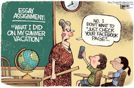 Summer vacation comic