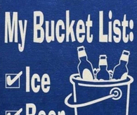 My bucket list