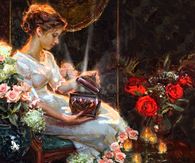 Girl and a Music Box
