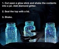 DIY Glow Bottles