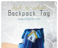 Backpack Tag