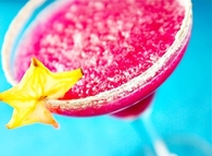 Frozen Pink Cocktail