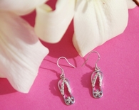 Pink Flip Flop Earrings