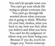 Your life