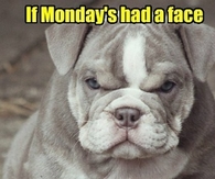 If Monday had a face