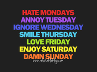 Hate mondays