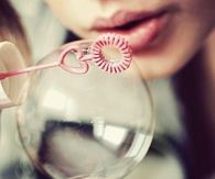 Blowing bubbles
