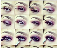 DIY Purple Eye Shadow