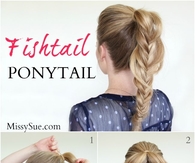 DIY Fishtail Ponytail