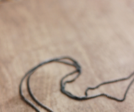 DIY Triangle Prism Necklace