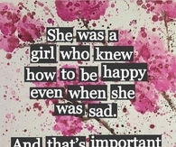 Knew to Be Happy