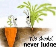 We should Never Judge