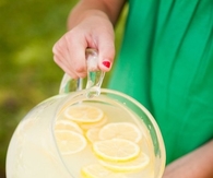 Ice cold lemonade