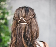 Triangle hair design