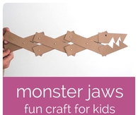 Monster Jaw Craft for Kids
