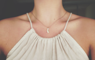 Golden state necklace