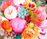 Succulent bouquet