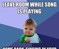 Right on time