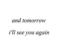 Tomorrow