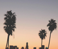 California sunset