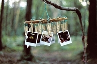 Hanging photos