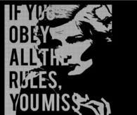 If You Obey the Rules