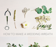 DIY Wedding Wreath