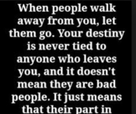 When People Walk Away