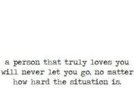 A Person That Truly Loves You