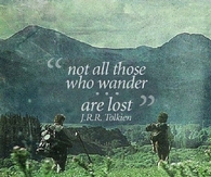 Not All Those Who Wander Are Lost
