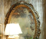 Rustic mirror