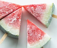 Frozen Watermelon Popsicles