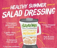 Healthy Summer Salad Dressings
