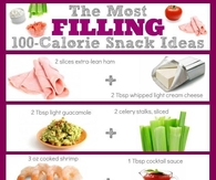 the most filling 100 calories snacks