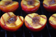 Grilled Cinnamon Peaches