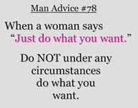 Man Advice