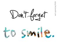 Don't Forget....