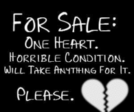 For Sale One Heart...