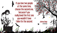If you love two people...