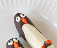 Chocolate Banana Penguins