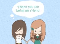 Thank you for being my friend